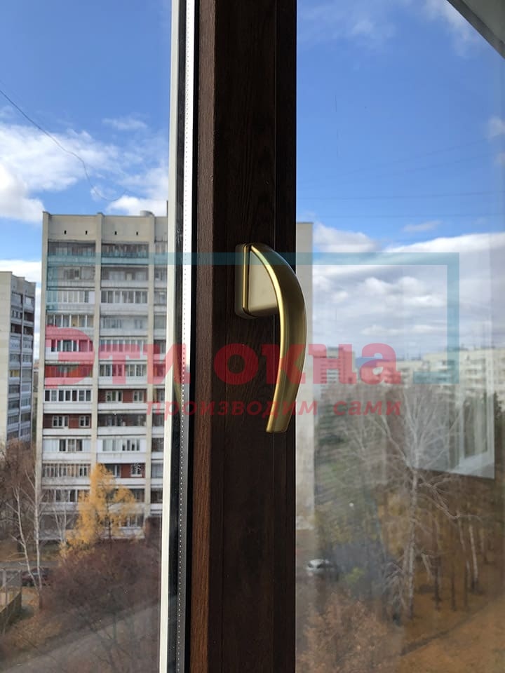 Остекление балкона от компании Эти Окна по адресу К. Маркса, 22