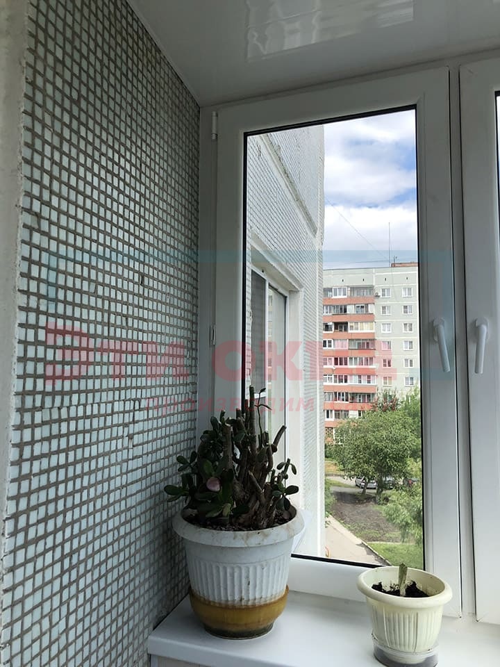 Внутренняя отделка балкона под ключ по адресу Дзержинского, 52