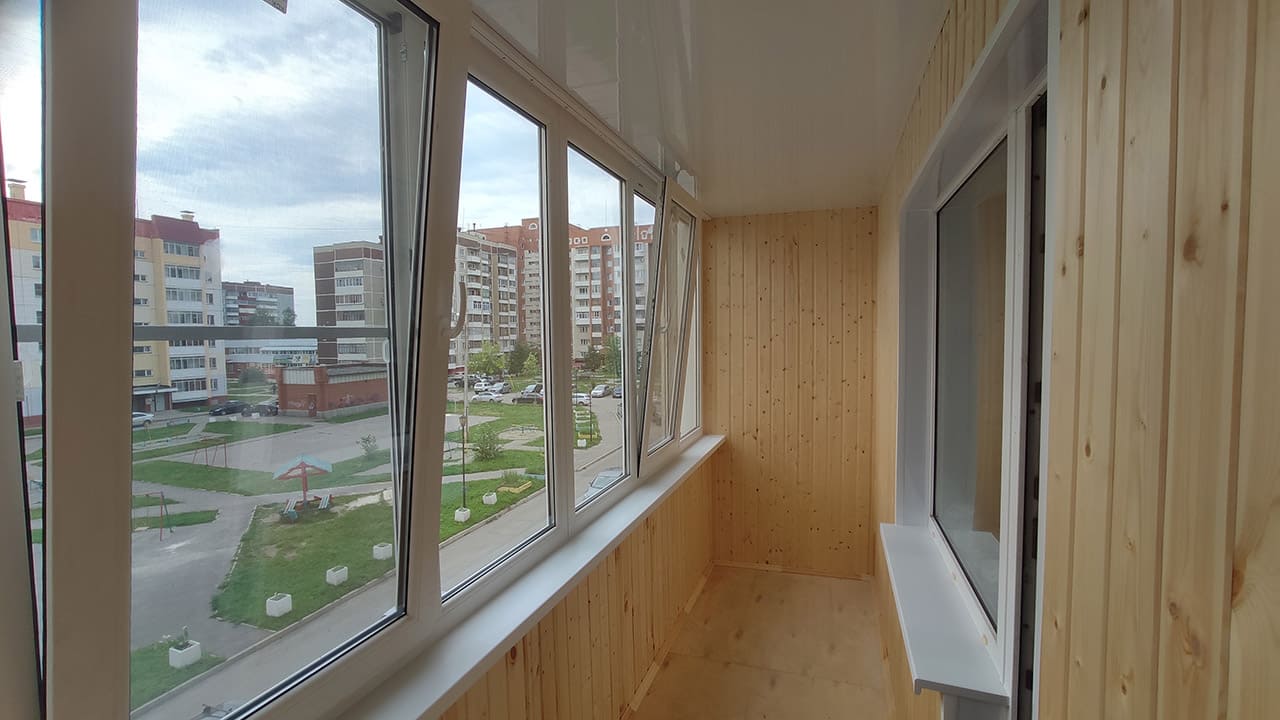 Остекление балконов Гайдара, 27