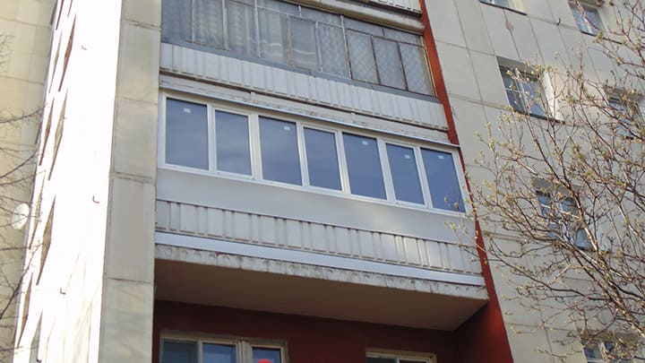 Остекление балконов К. Маркса, 24