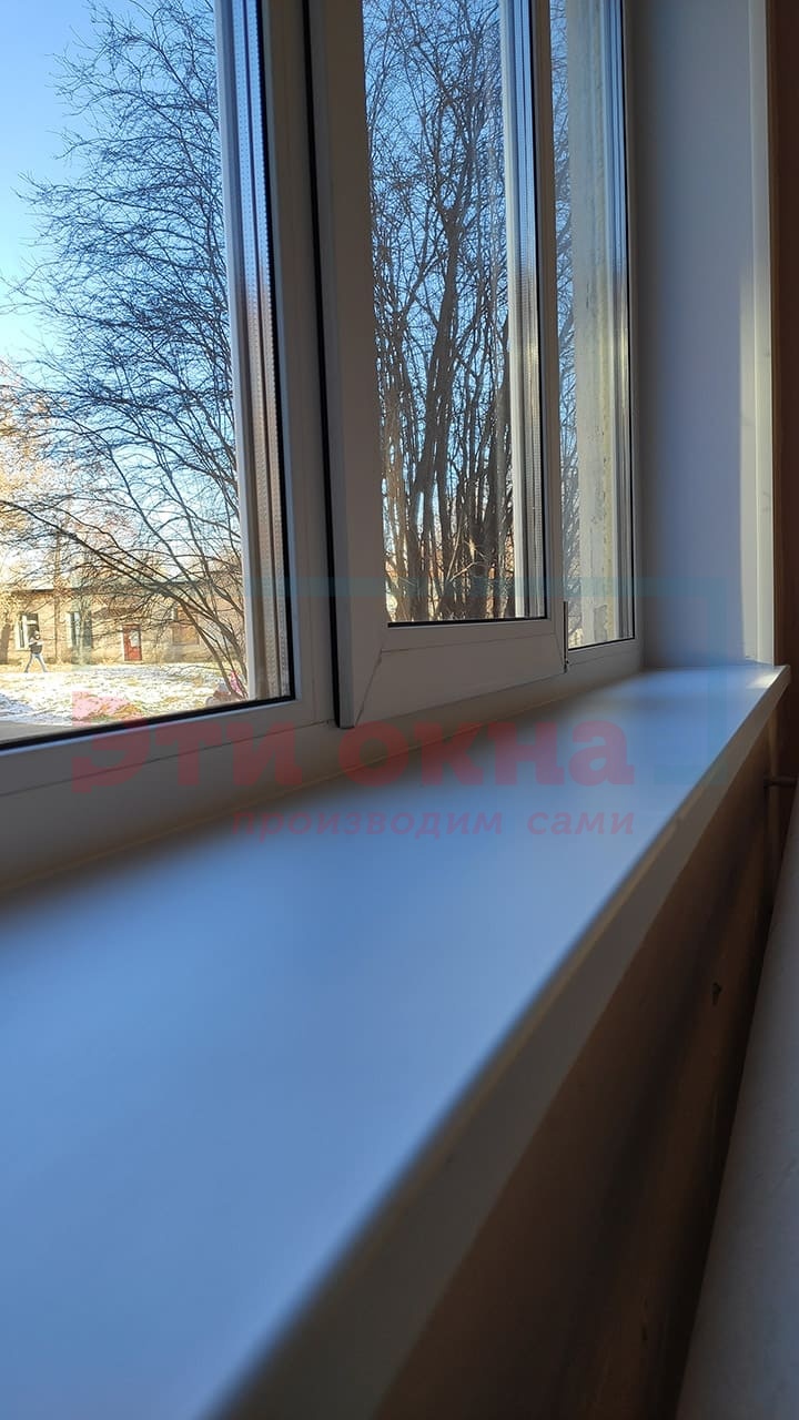 Замена пластиковых окон от компании Эти Окна по адресу Школа №25 (коридор второй этаж)