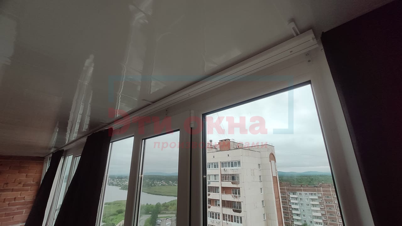 Внутренняя отделка балкона под ключ по адресу Гайдара, 28