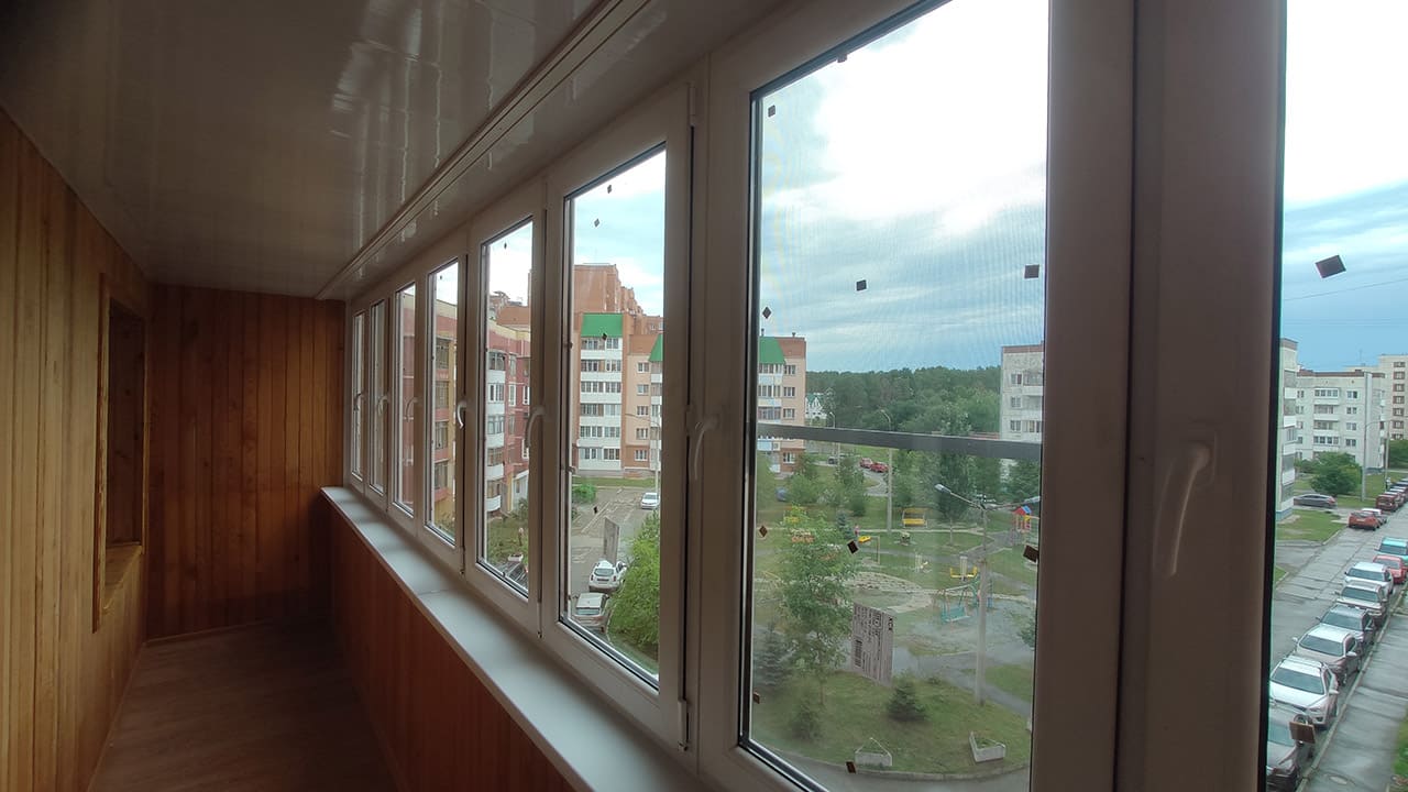 Остекление балконов Иртяшская, 7