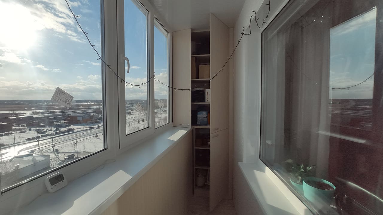 Остекление балконов Заозерный, 8