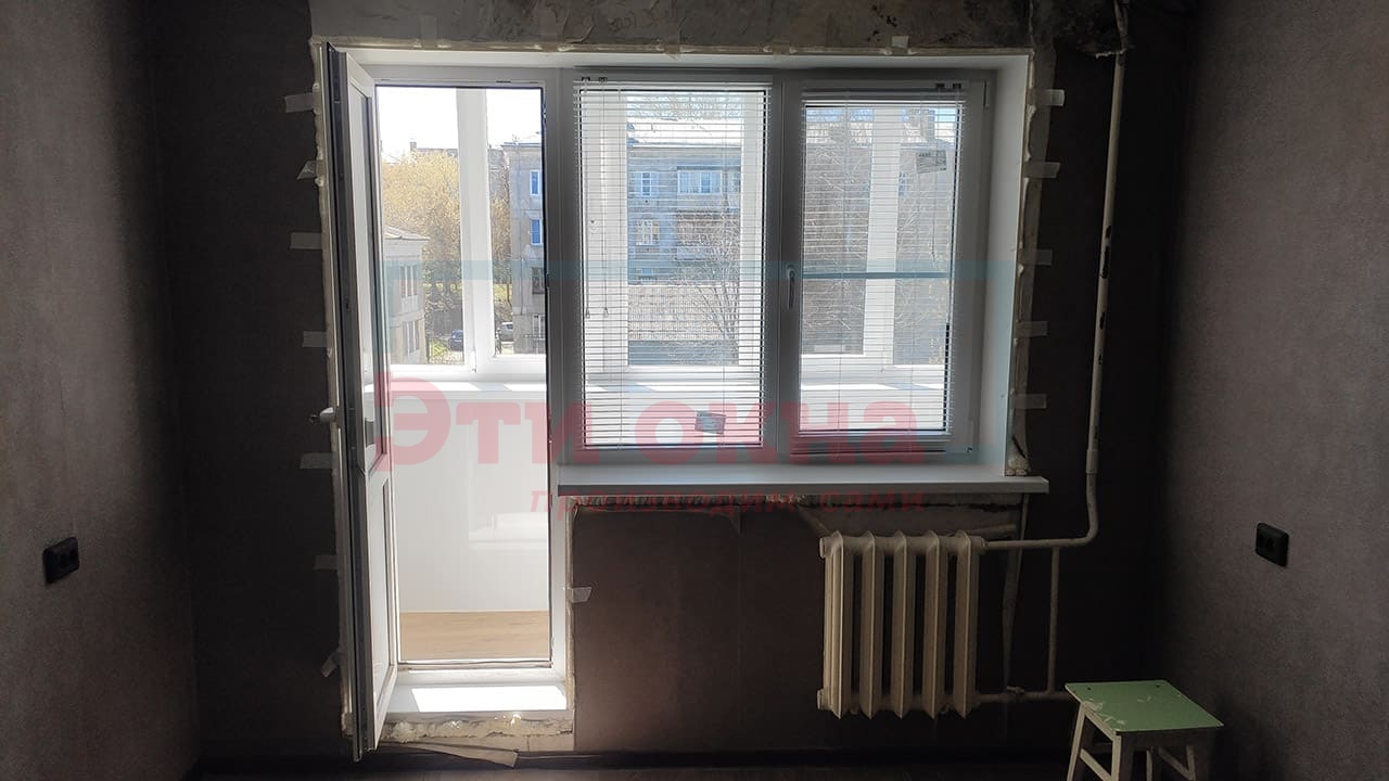 Балконный блок от компании Эти Окна по адресу Набережная 35